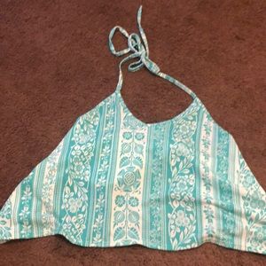Halter crop top